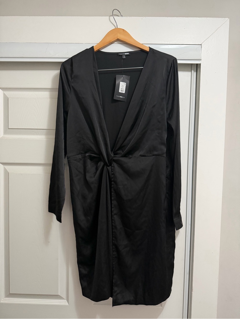 Fashion Nova Black Sugar Free Dress - 1X